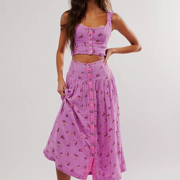 Free People Dresses & Skirts - 010 Free People Iris Corset Set NWOT Sizes XS & Small Available